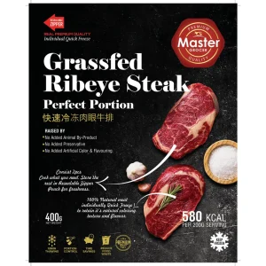 Master Grocer’s Australia Beef Ribeye & Striploin Steak -5pcs